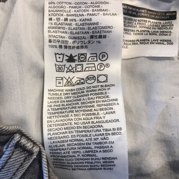 Levi’s Ribcage Straight Ankle Jeans | Size 24 | Gray | High Rise - Picture 11 of 15